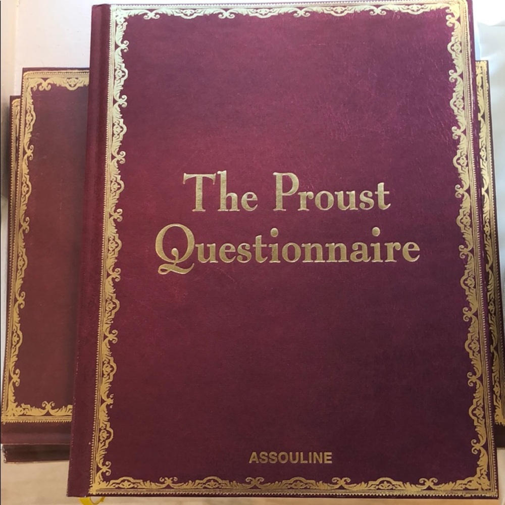 The Proust Questionnaire Assouline BOOK new